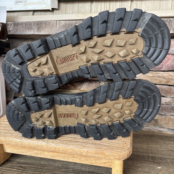 Rocky Boots Men 9M Camouflage Waterproof V Hunting Combat Thinsulate Ultra 400gr - Picture 11 of 12